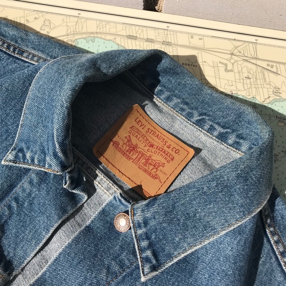 Vintage 1980's Levi's Red Tab Jean Jacket - Picture 5 of 8